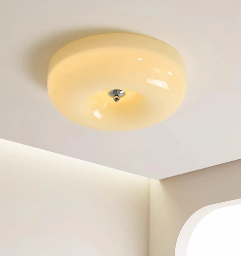 Cream Pudding Ceiling Lamp - Yiarolight