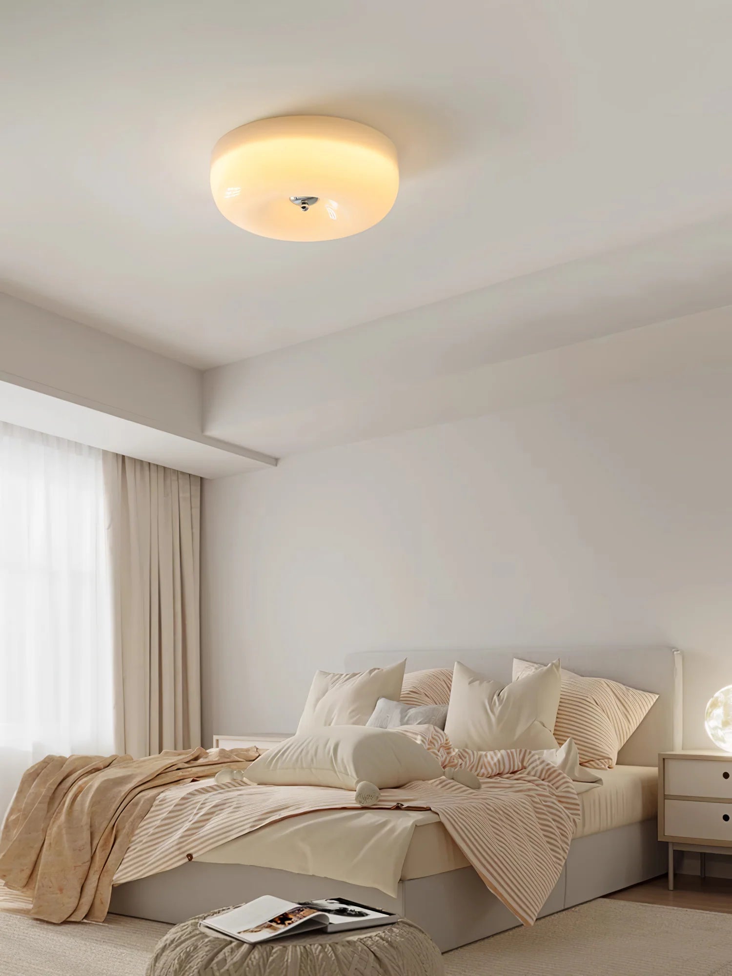 Cream Pudding Ceiling Lamp - Yiarolight