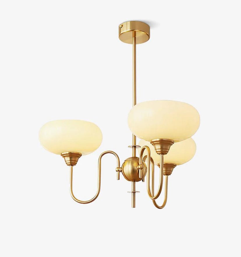 Creamy Persimmon Chandelier - Yiarolight
