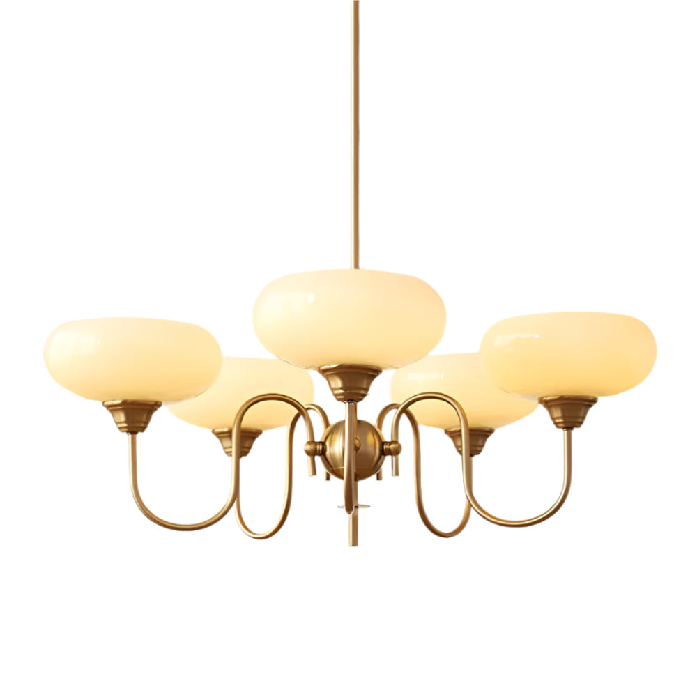 Creamy Persimmon Chandelier - Yiarolight