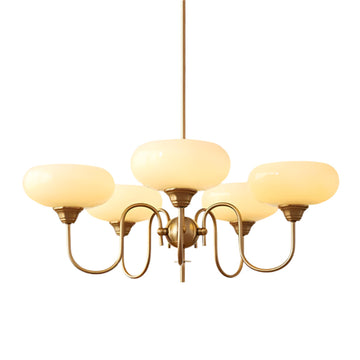 Creamy Persimmon Chandelier - Yiarolight