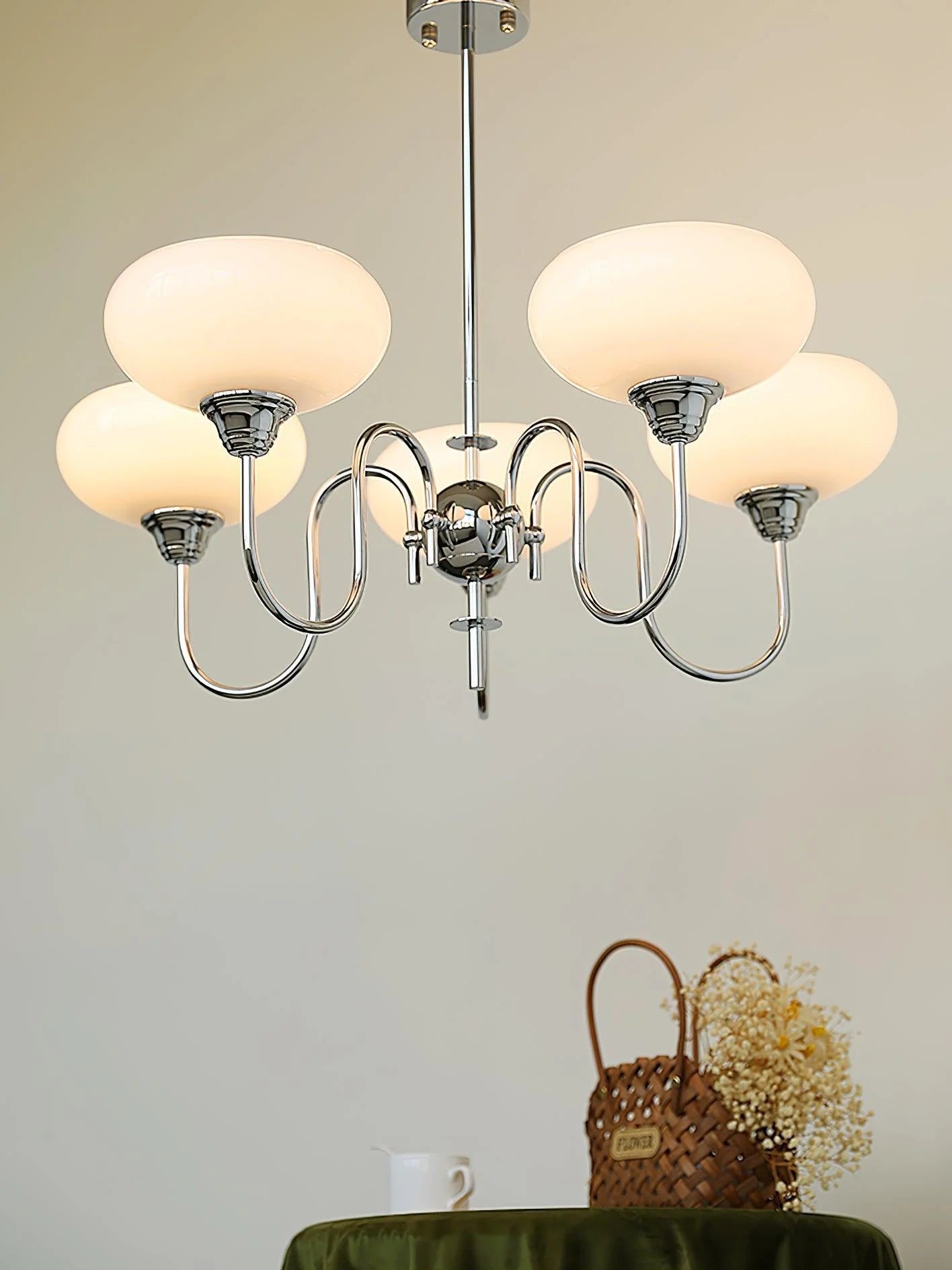 Creamy Persimmon Chandelier - Yiarolight