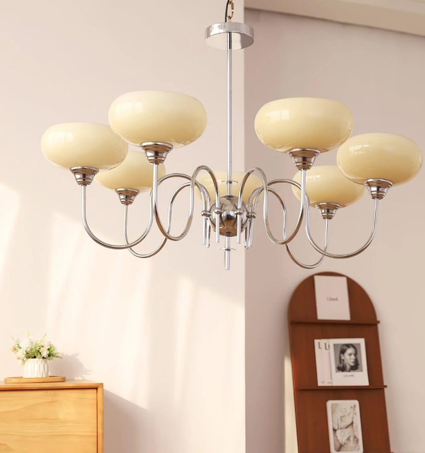 Creamy Persimmon Chandelier - Yiarolight
