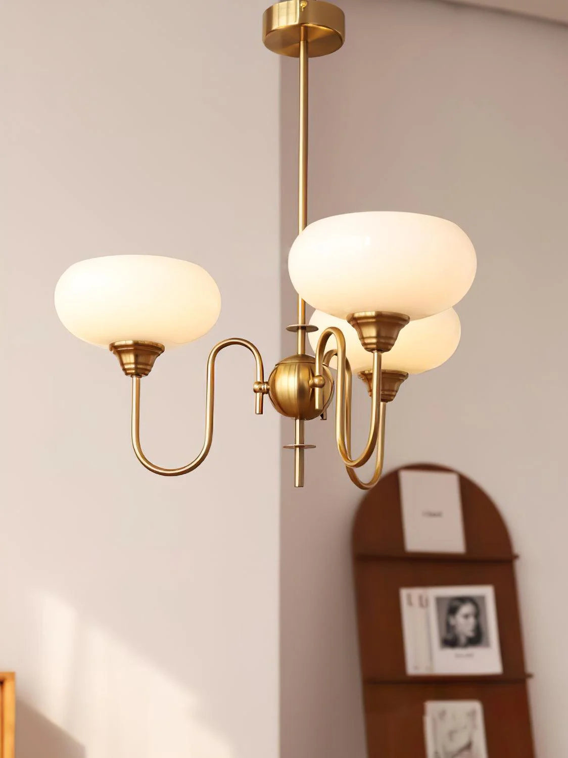Creamy Persimmon Chandelier - Yiarolight