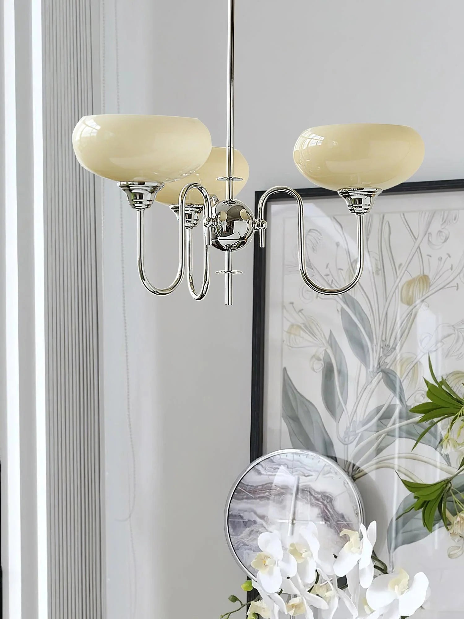Creamy Persimmon Chandelier - Yiarolight