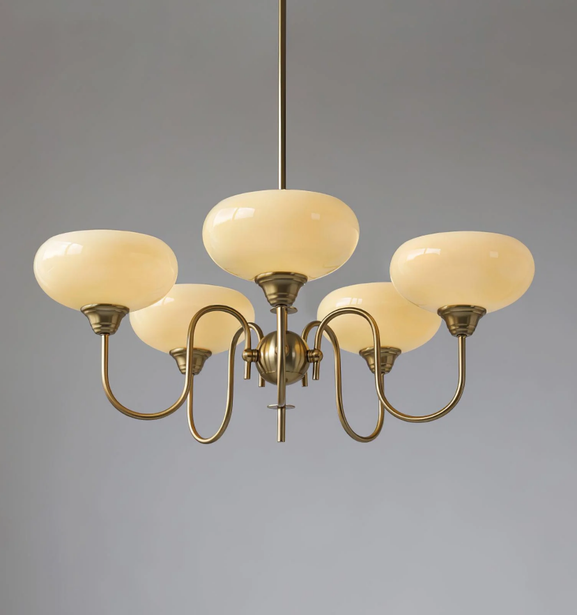 Creamy Persimmon Chandelier - Yiarolight