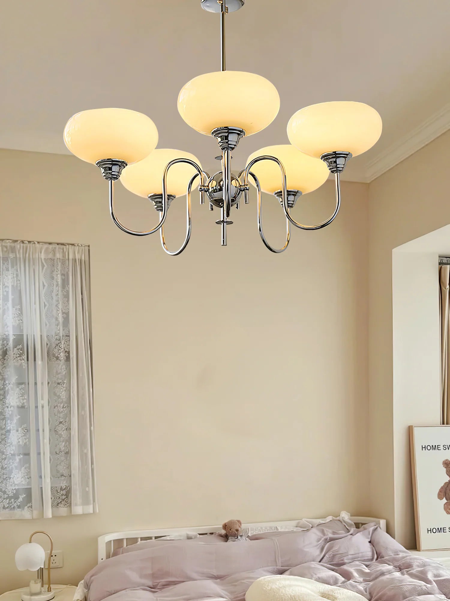Creamy Persimmon Chandelier - Yiarolight