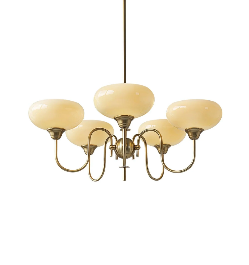 Creamy Persimmon Chandelier - Yiarolight
