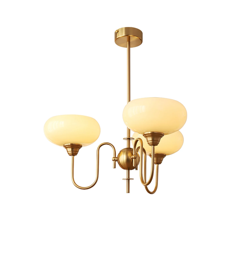Creamy Persimmon Chandelier - Yiarolight