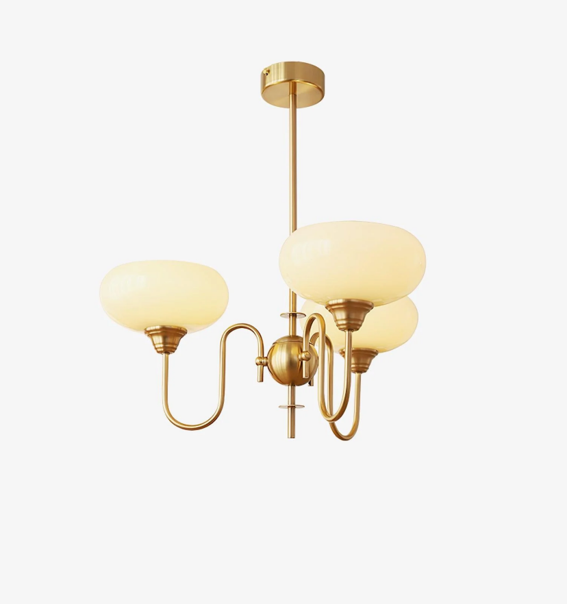 Creamy Persimmon Chandelier - Yiarolight