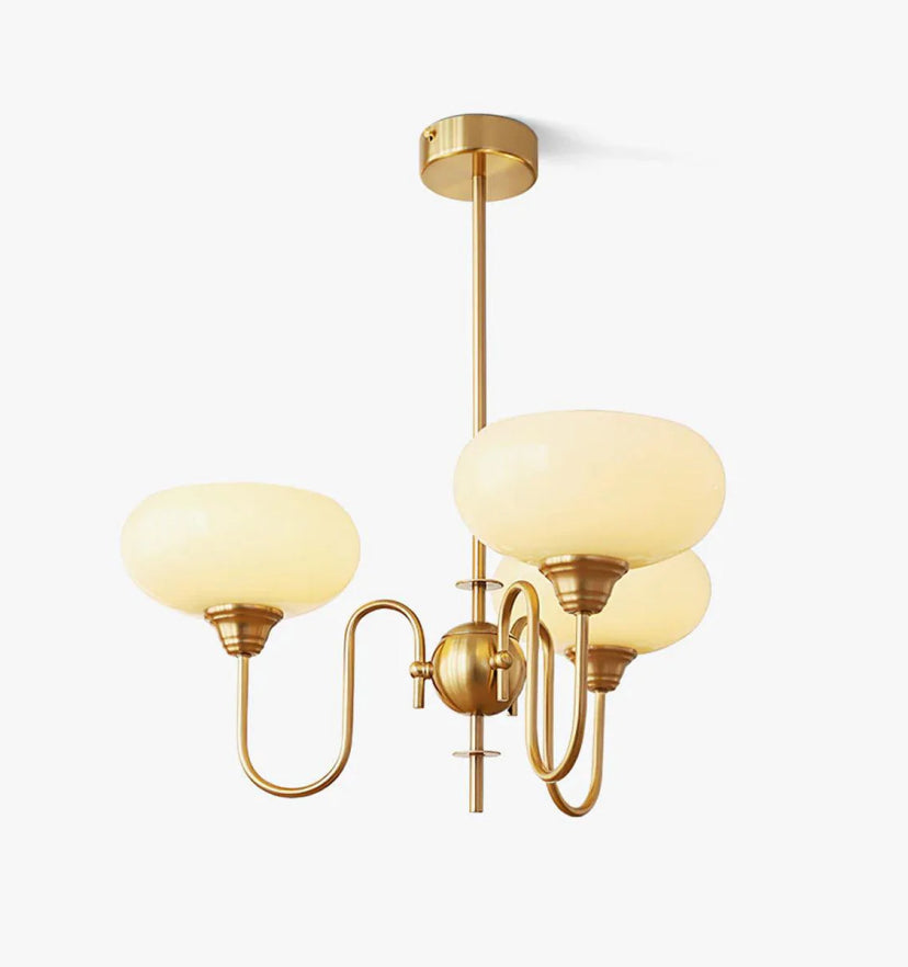 Creamy Persimmon Chandelier - Yiarolight