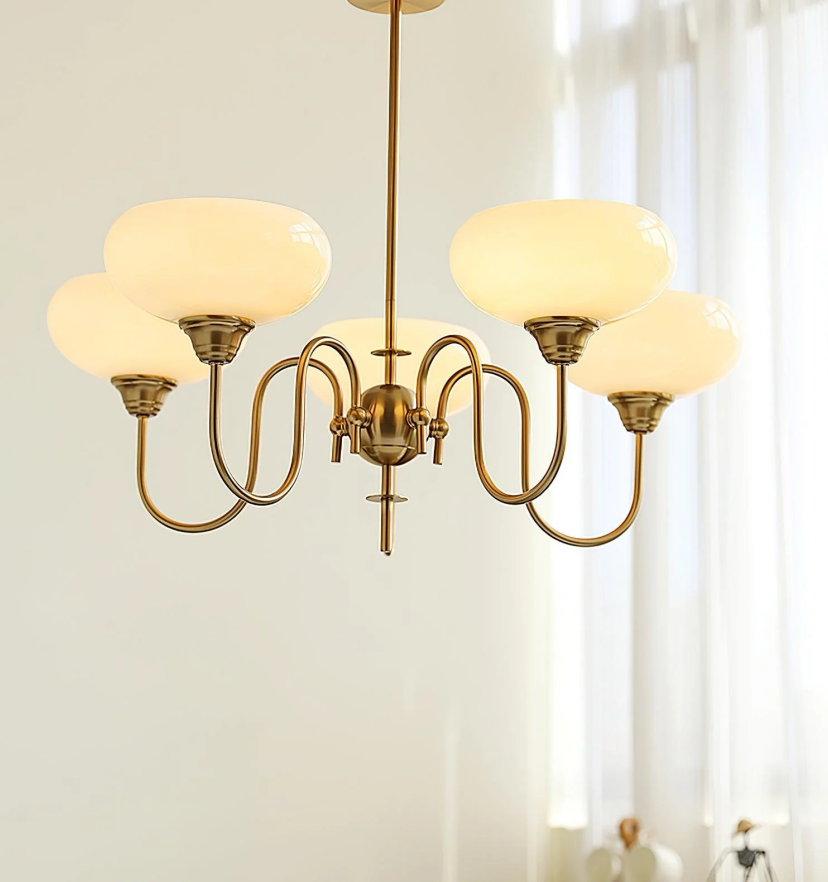 Creamy Persimmon Chandelier - Yiarolight