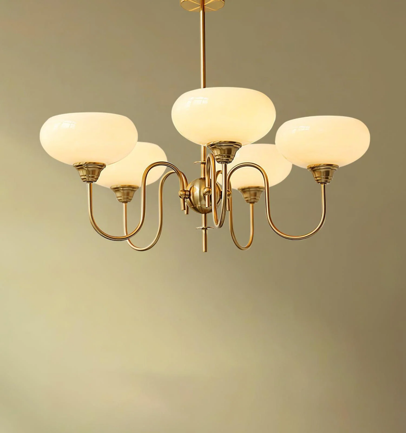 Creamy Persimmon Chandelier - Yiarolight