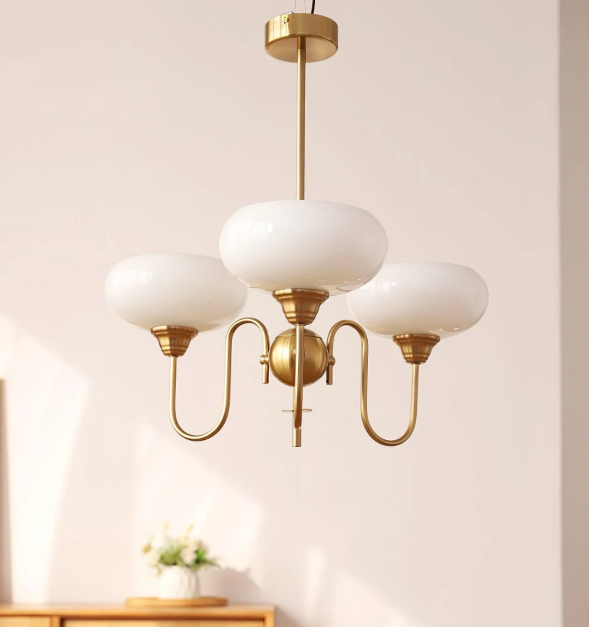 Creamy Persimmon Chandelier - Yiarolight
