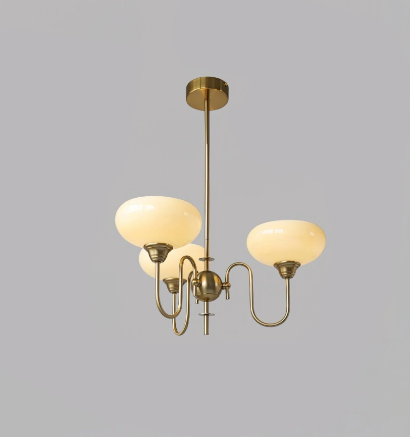 Creamy Persimmon Chandelier - Yiarolight