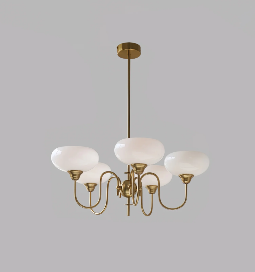 Creamy Persimmon Chandelier - Yiarolight