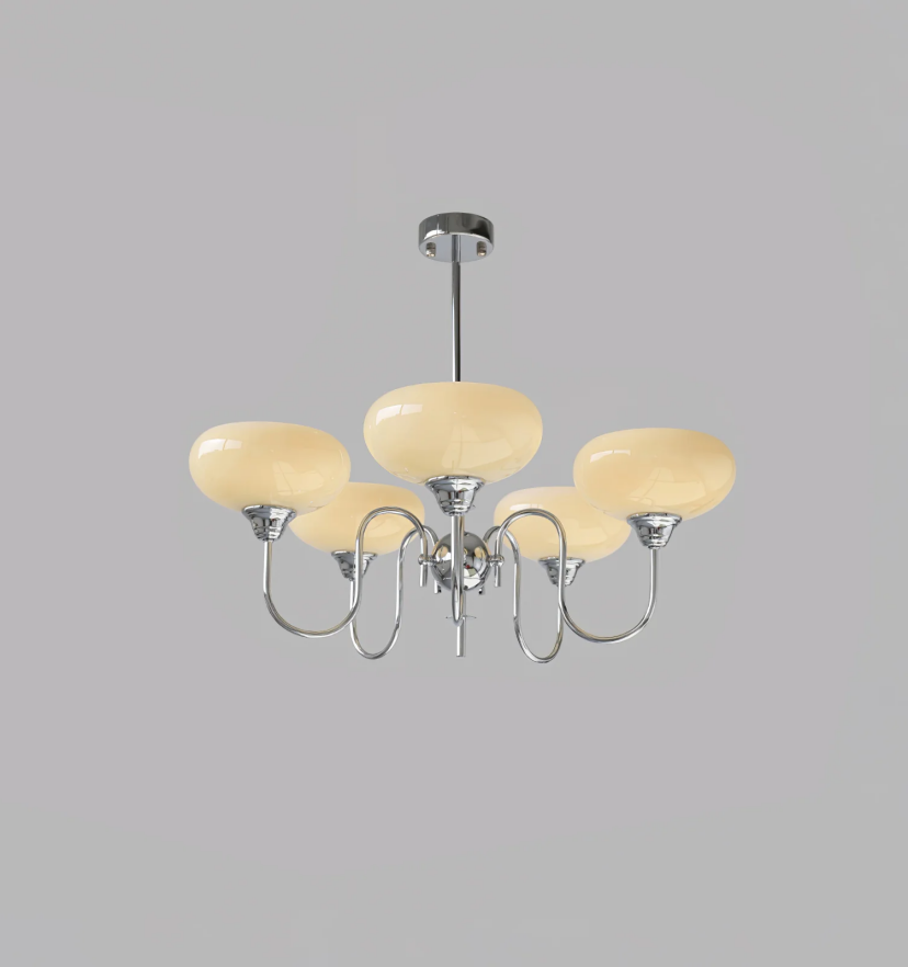 Creamy Persimmon Chandelier - Yiarolight
