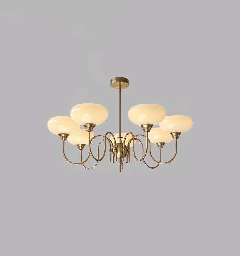 Creamy Persimmon Chandelier - Yiarolight