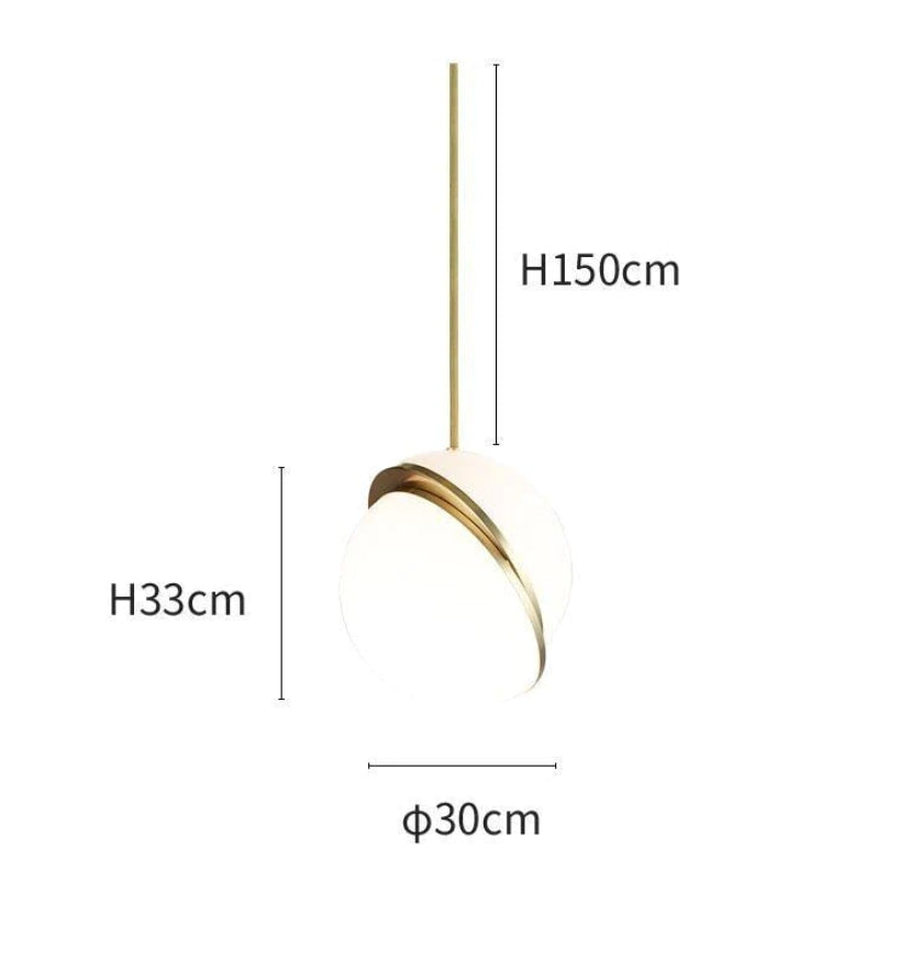 Crescent Pendant Lamp - Yiarolight