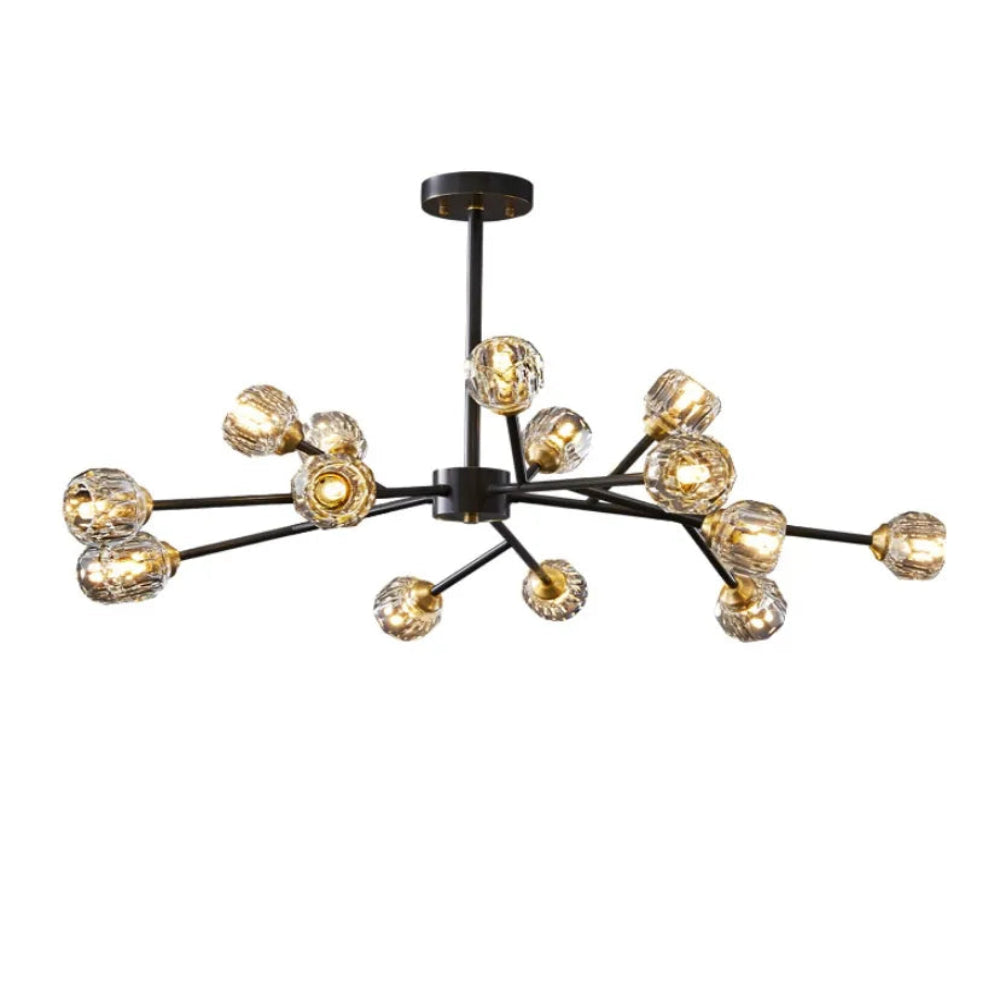Crystal Ball Round Cluster Chandelier - Yiarolight