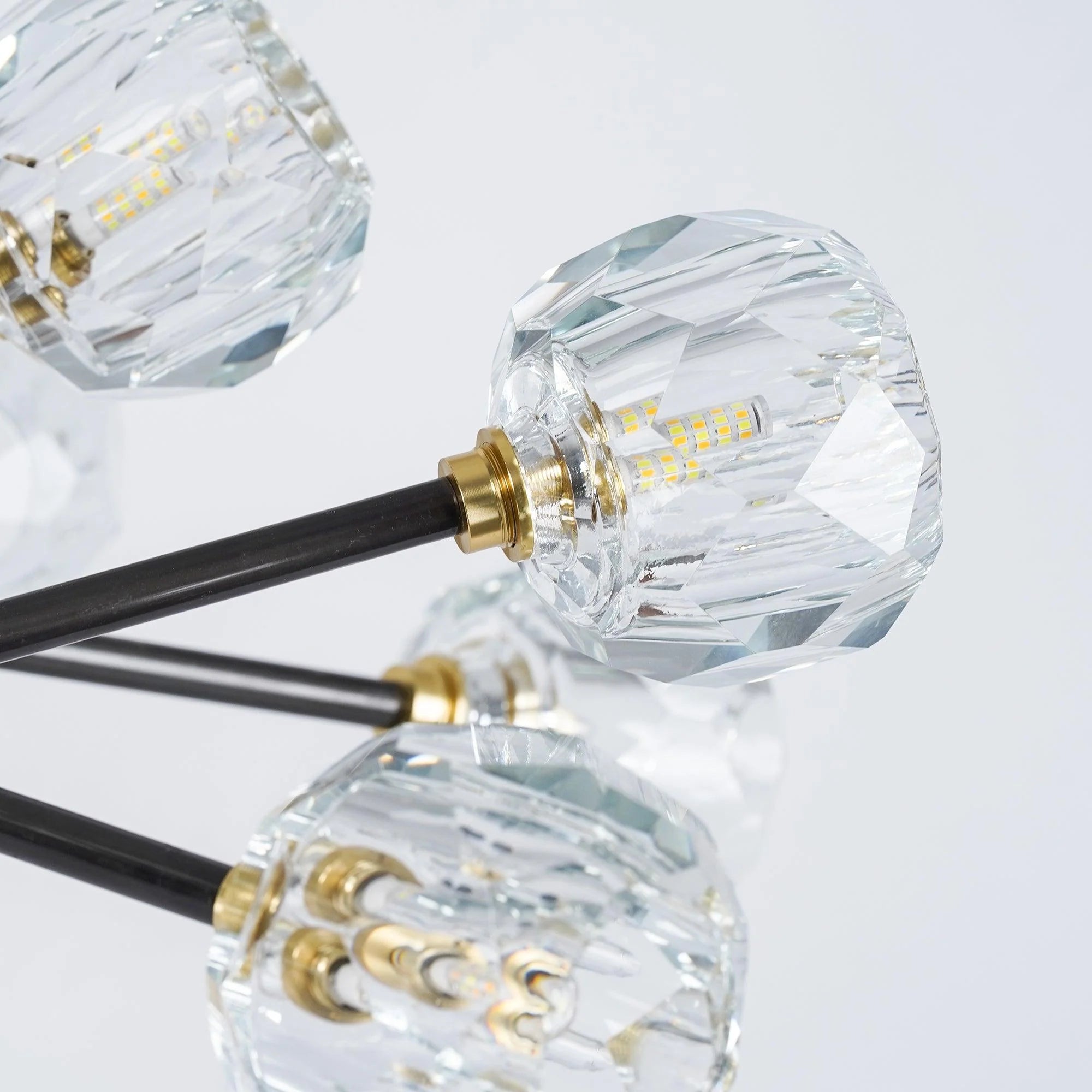 Crystal Ball Round Cluster Chandelier - Yiarolight