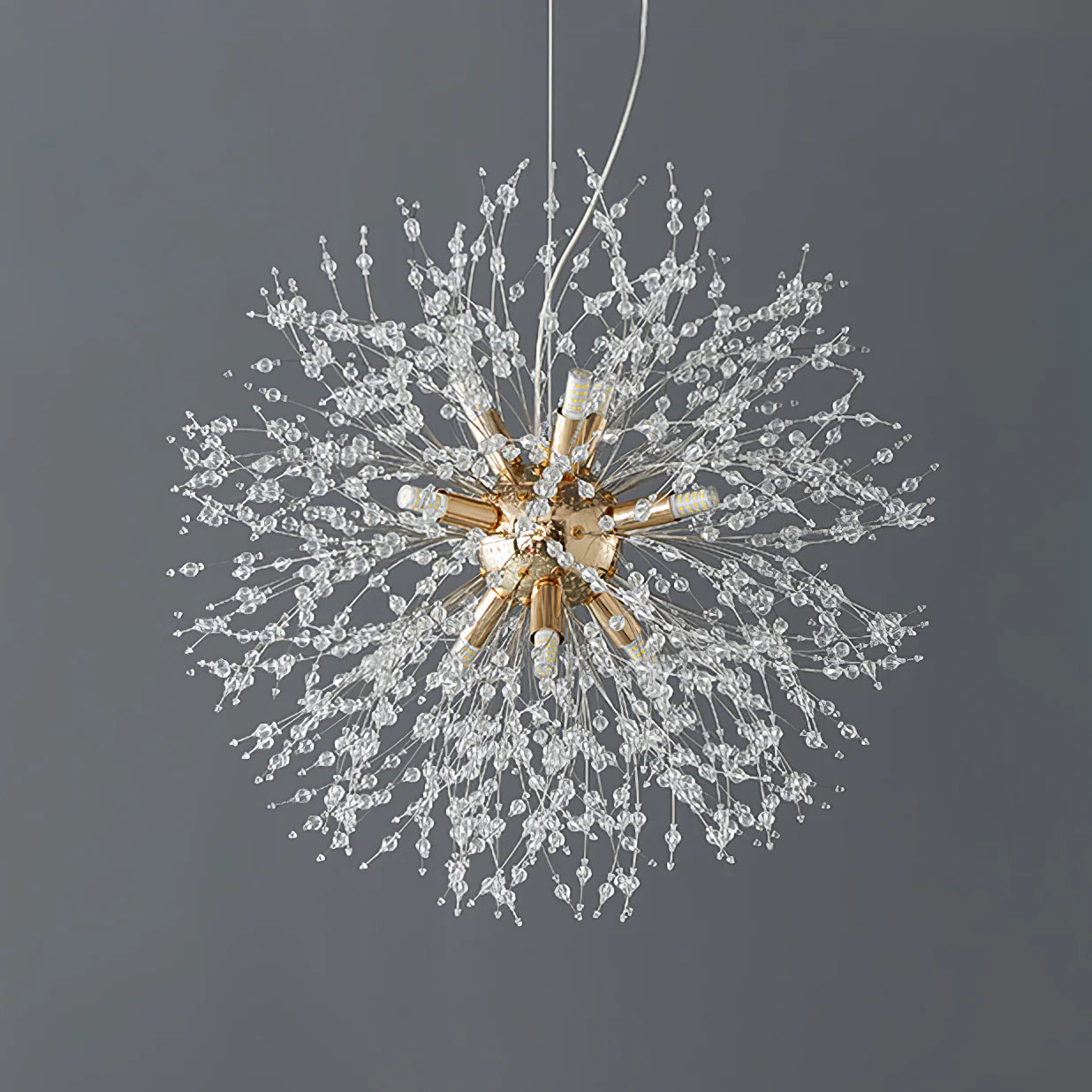 Crystal Dandelion Chandelier - Yiarolight