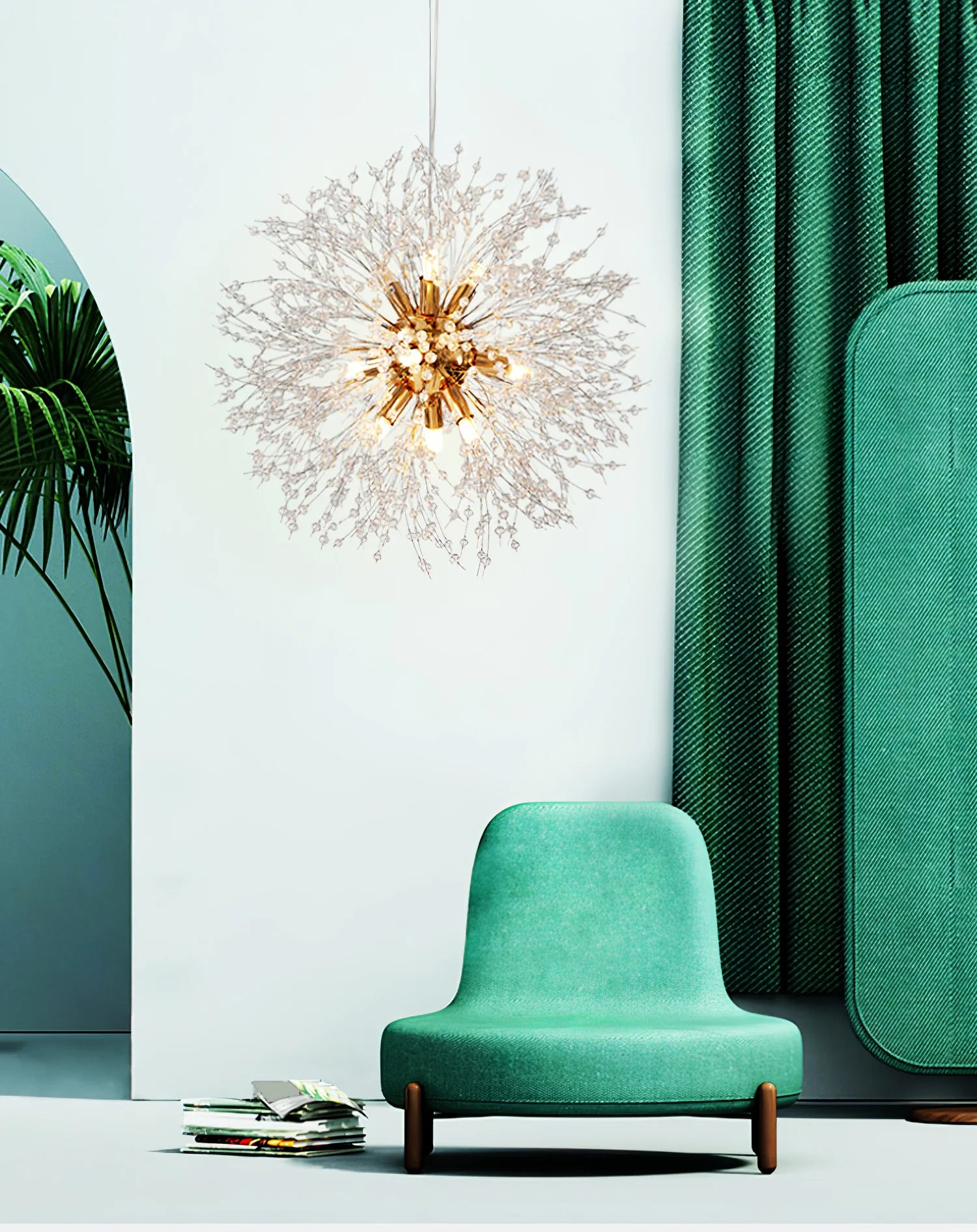 Crystal Dandelion Chandelier - Yiarolight