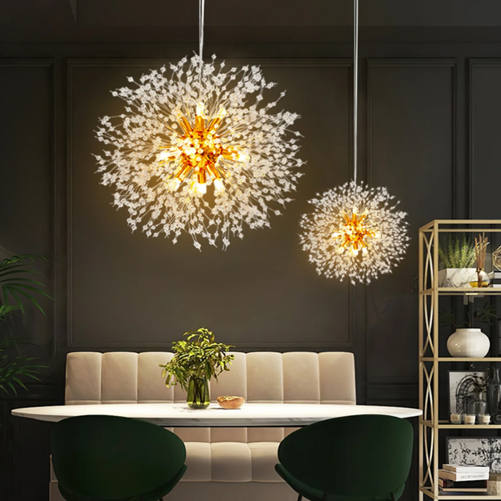 Crystal Dandelion Chandelier - Yiarolight