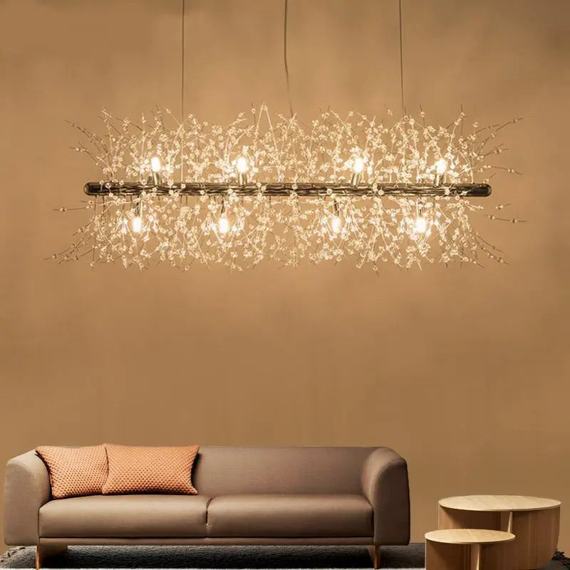 Crystal Dandelion Chandelier - Yiarolight