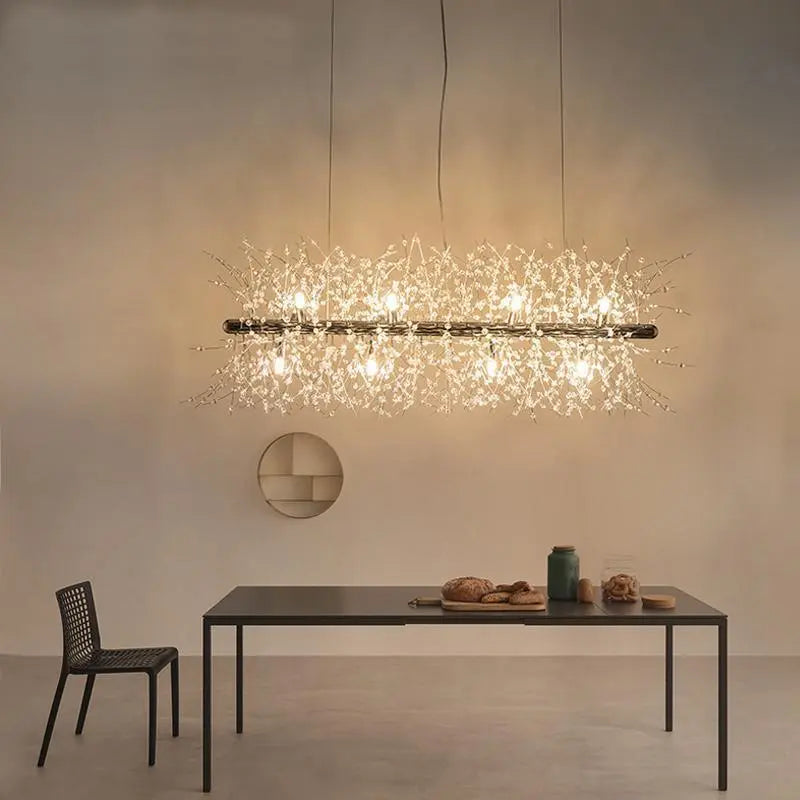 Crystal Dandelion Chandelier - Yiarolight