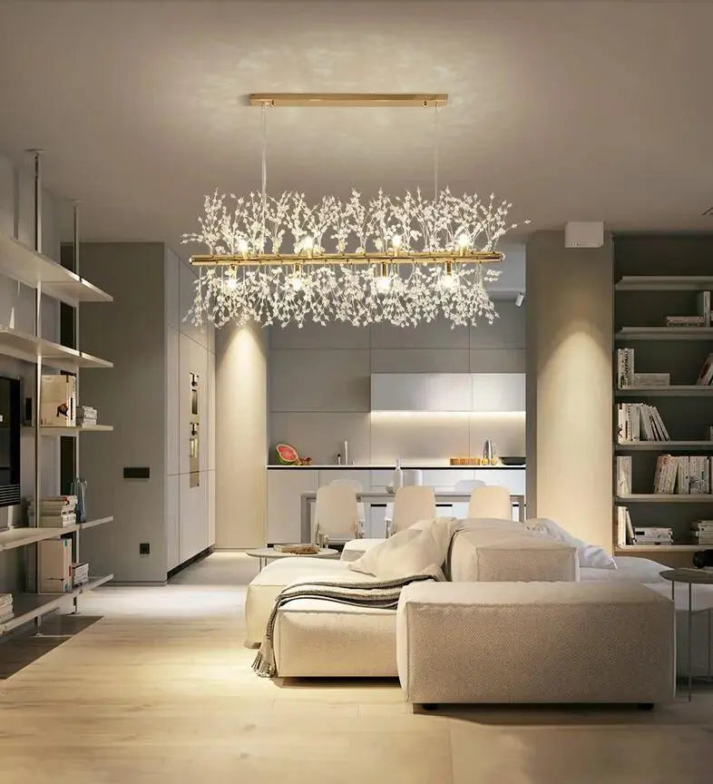Crystal Dandelion Chandelier - Yiarolight