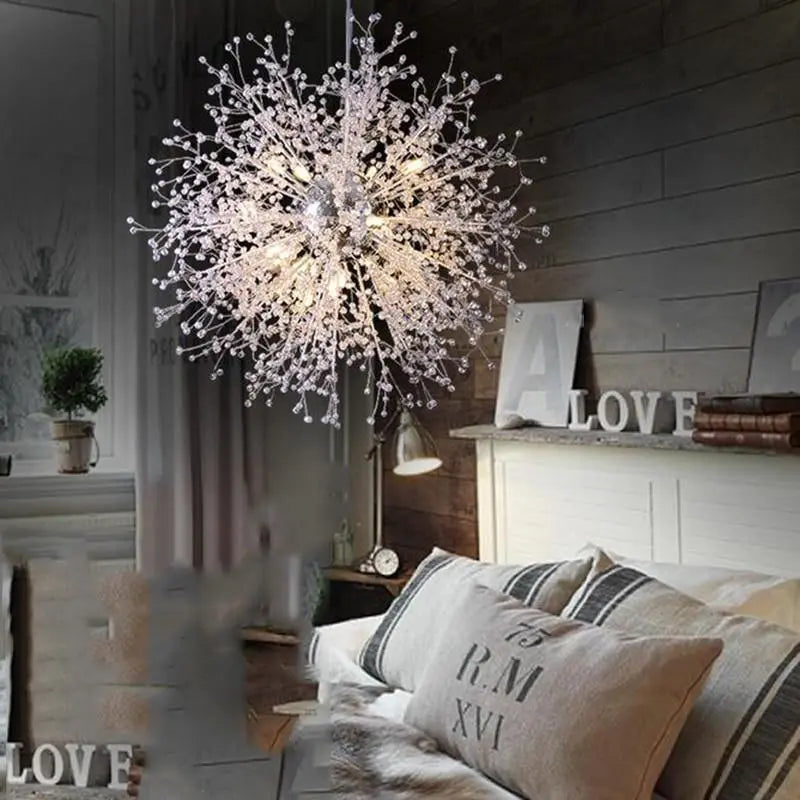 Crystal Dandelion Chandelier - Yiarolight
