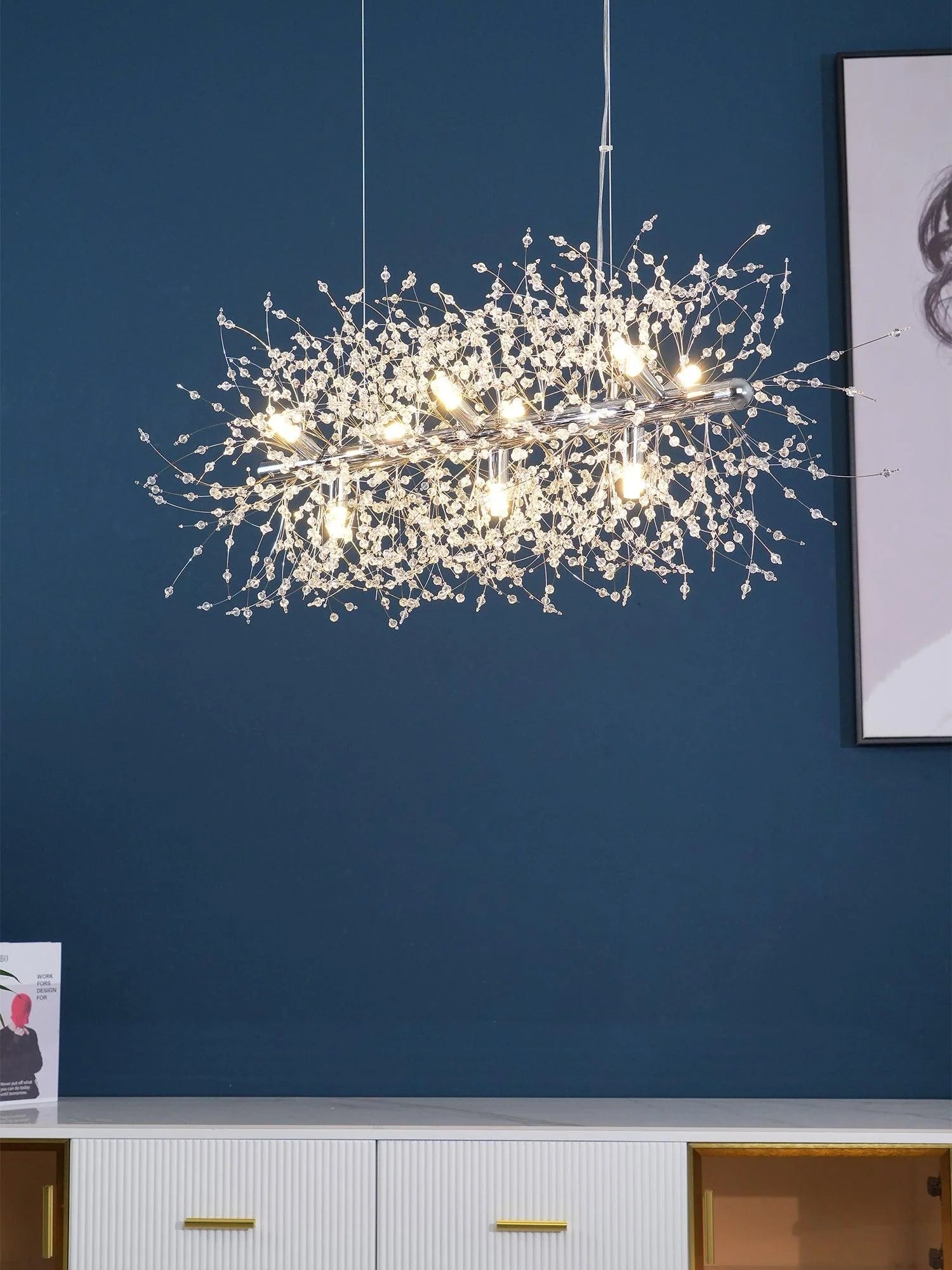 Crystal Dandelion Chandelier - Yiarolight