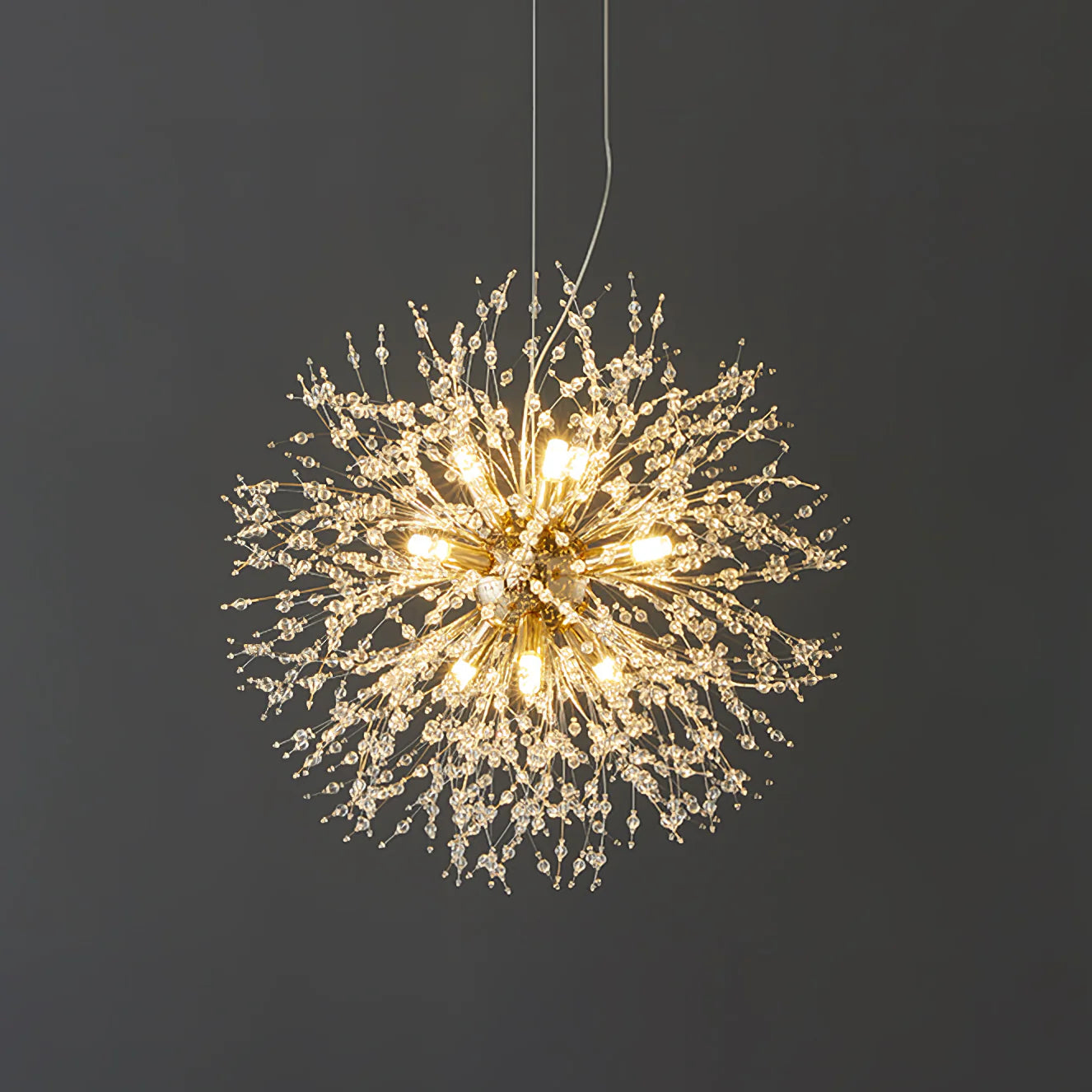 Crystal Dandelion Chandelier - Yiarolight
