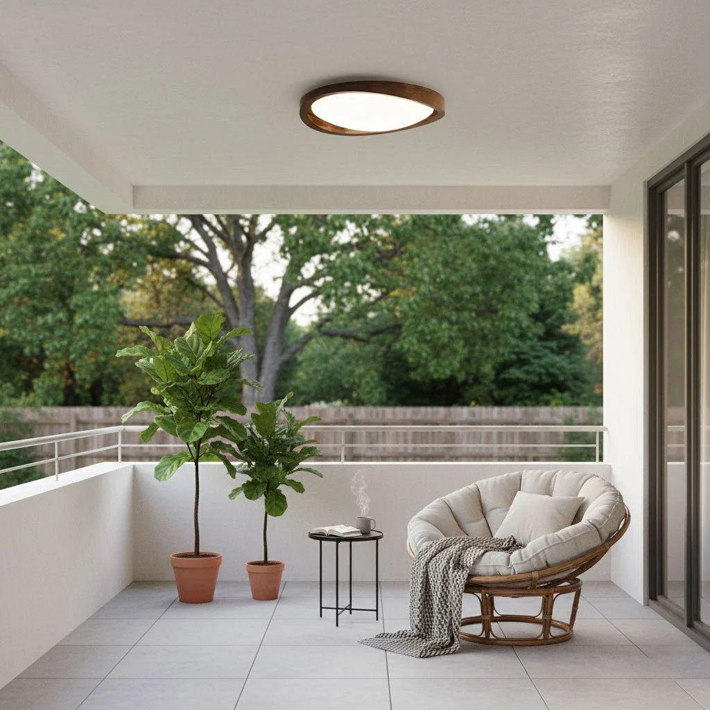 Curved Edge Ceiling Light - Auraolight