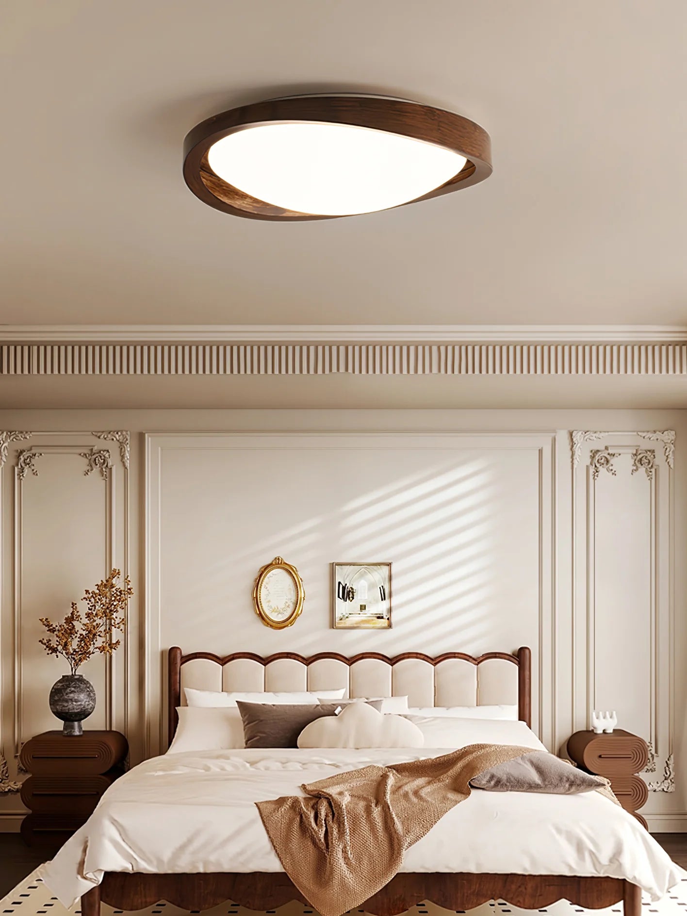 Curved Edge Ceiling Light - Auraolight