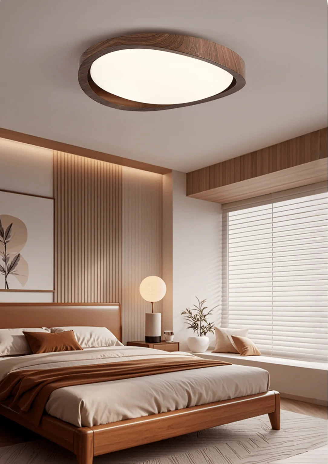 Curved Edge Ceiling Light - Auraolight