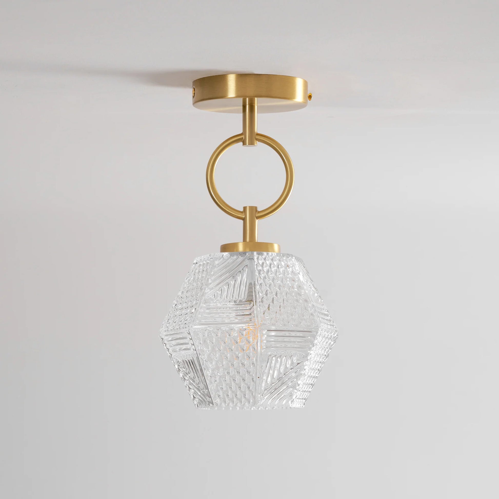 Diamond Cut Art Deco Ceiling Light - Yiarolight
