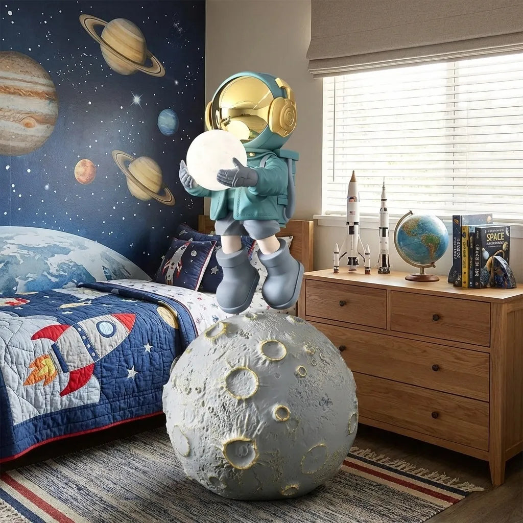 Diver Astronaut Floor Lamp - Auraolight