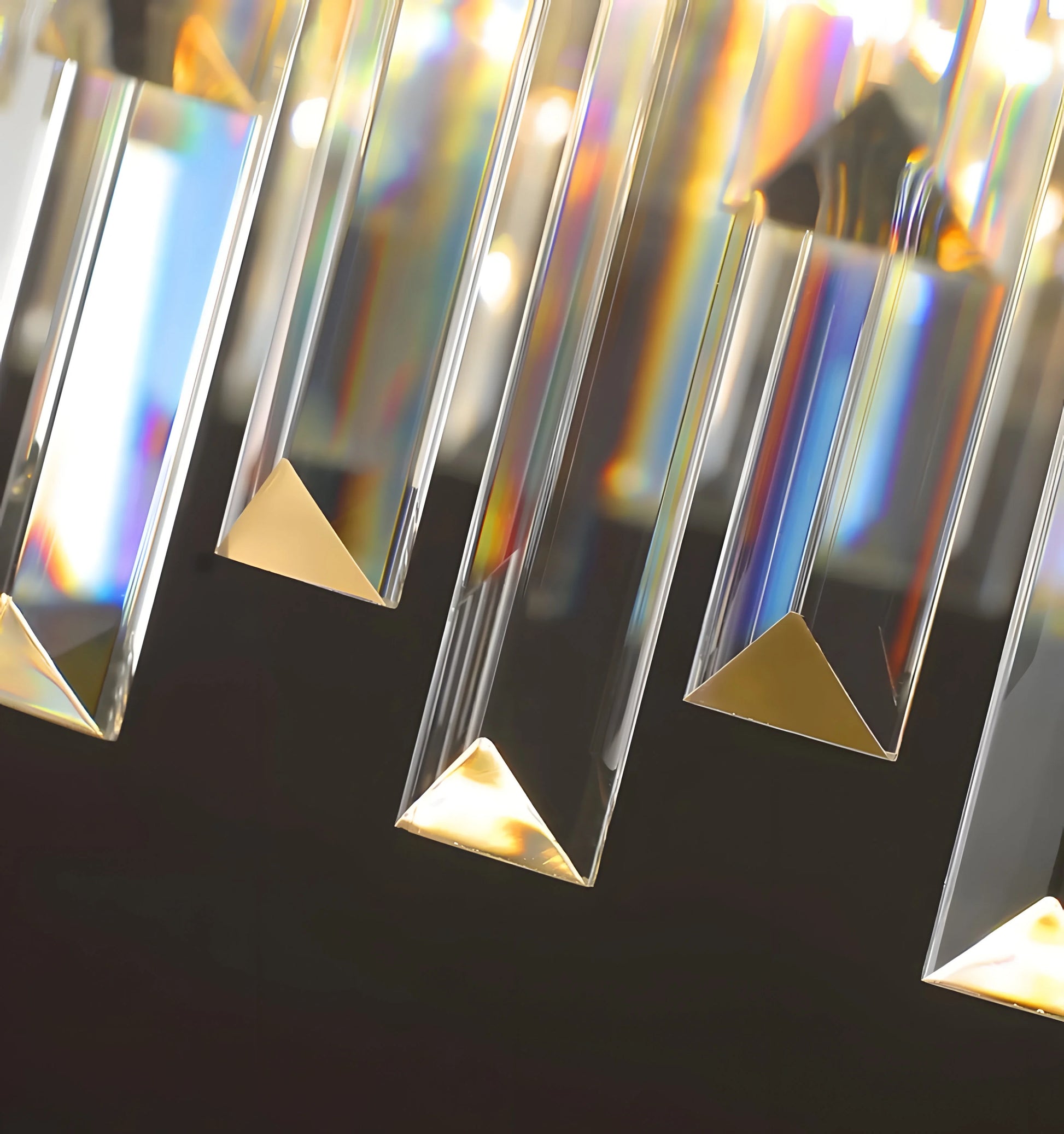 Dual Crystal Chandelier - Auraolight