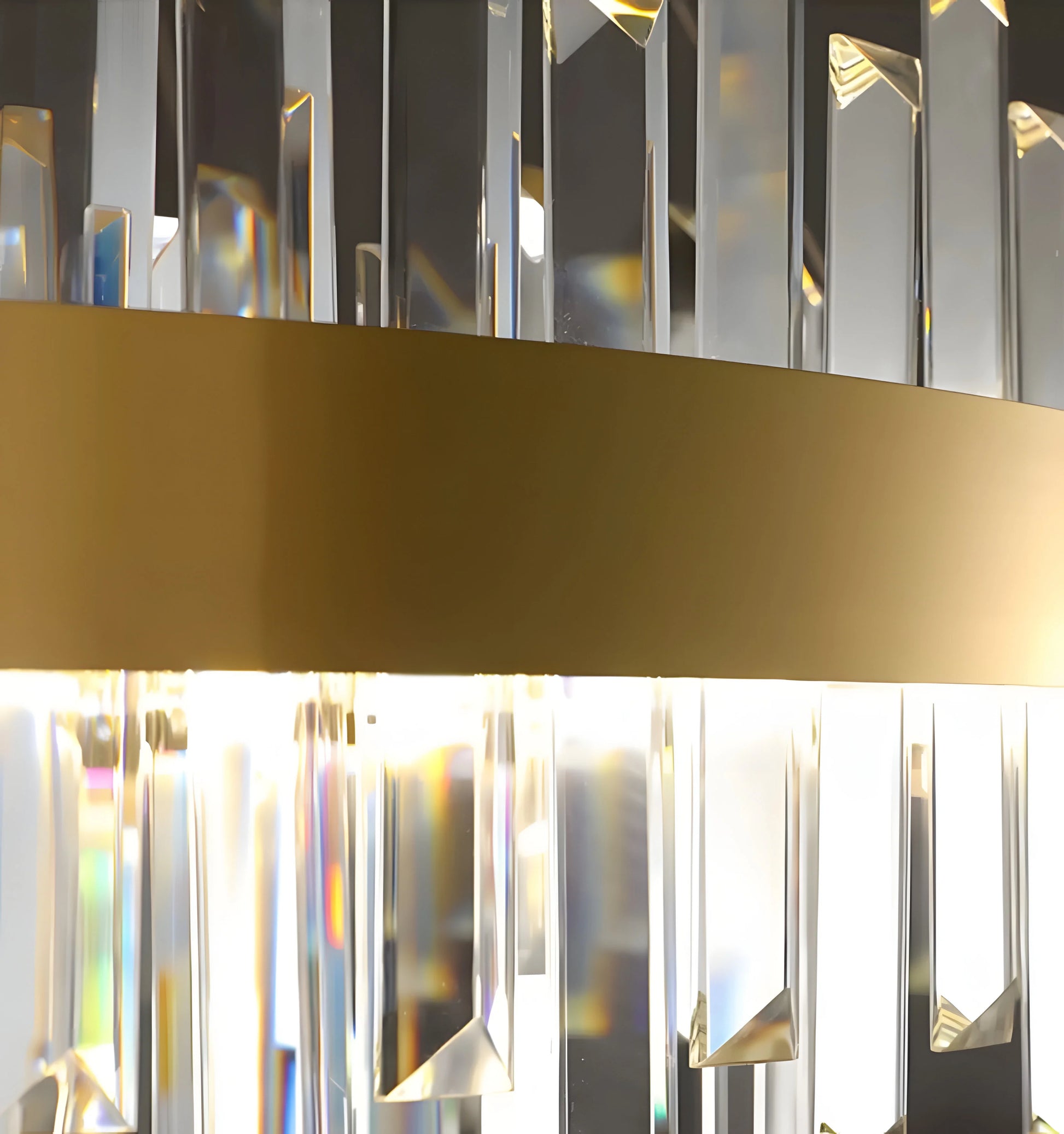 Dual Crystal Chandelier - Auraolight