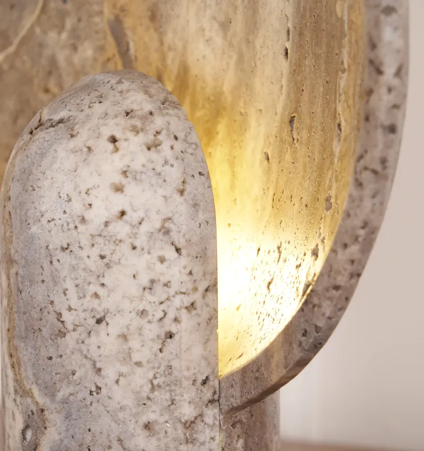 Eclipse Stone Table Lamp - Yiarolight