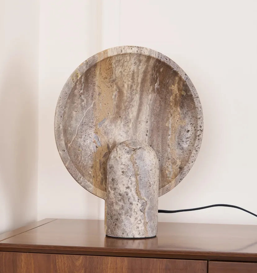 Eclipse Stone Table Lamp - Yiarolight