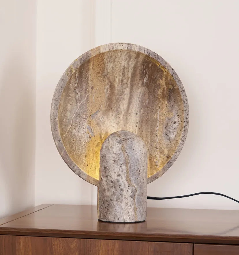 Eclipse Stone Table Lamp - Yiarolight