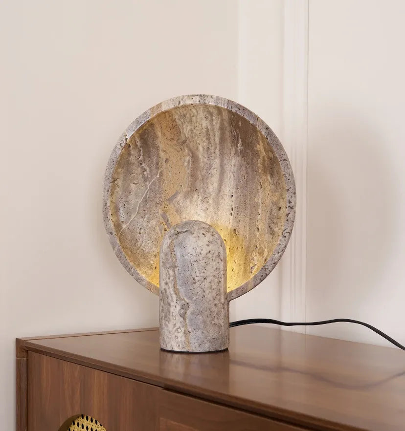 Eclipse Stone Table Lamp - Yiarolight