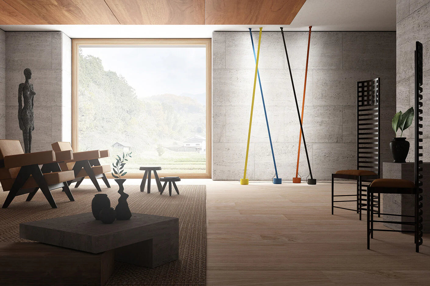 Elastica Arbitrary Floor Lamp - Yiarolight