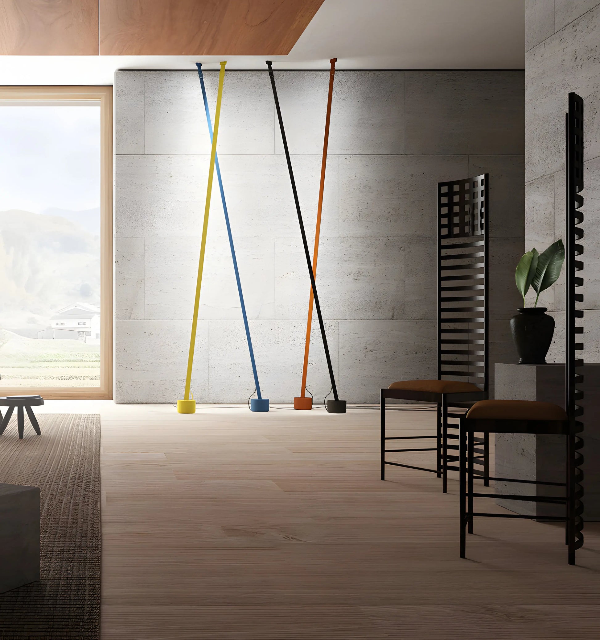 Elastica Arbitrary Floor Lamp - Yiarolight