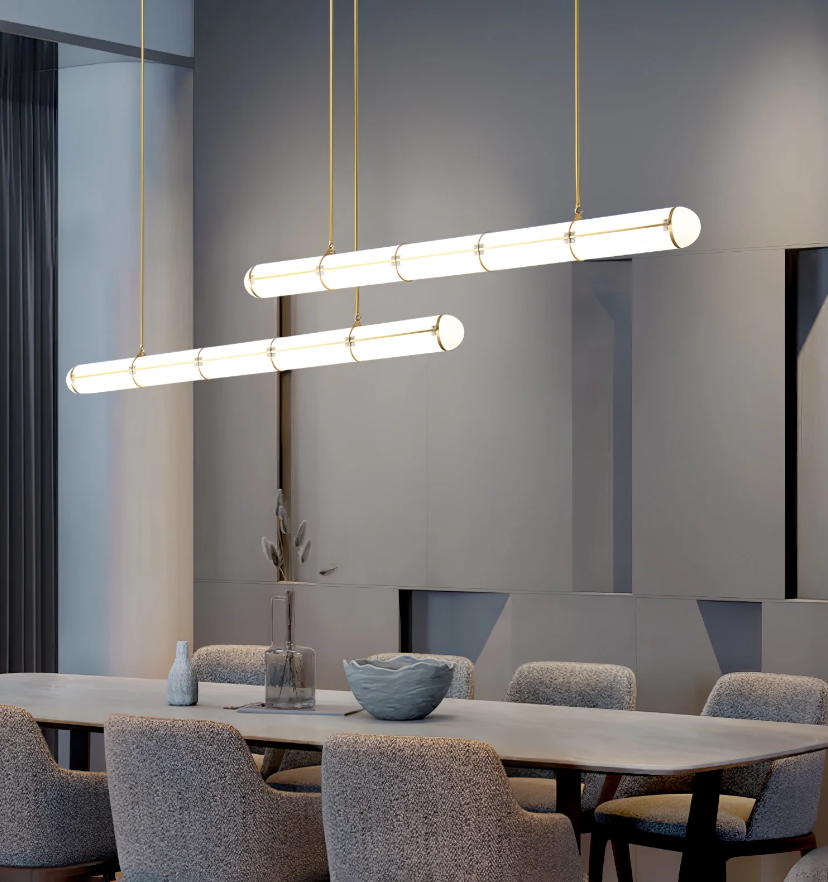 Cylindrical Endless Pendant Light - Yiarolight