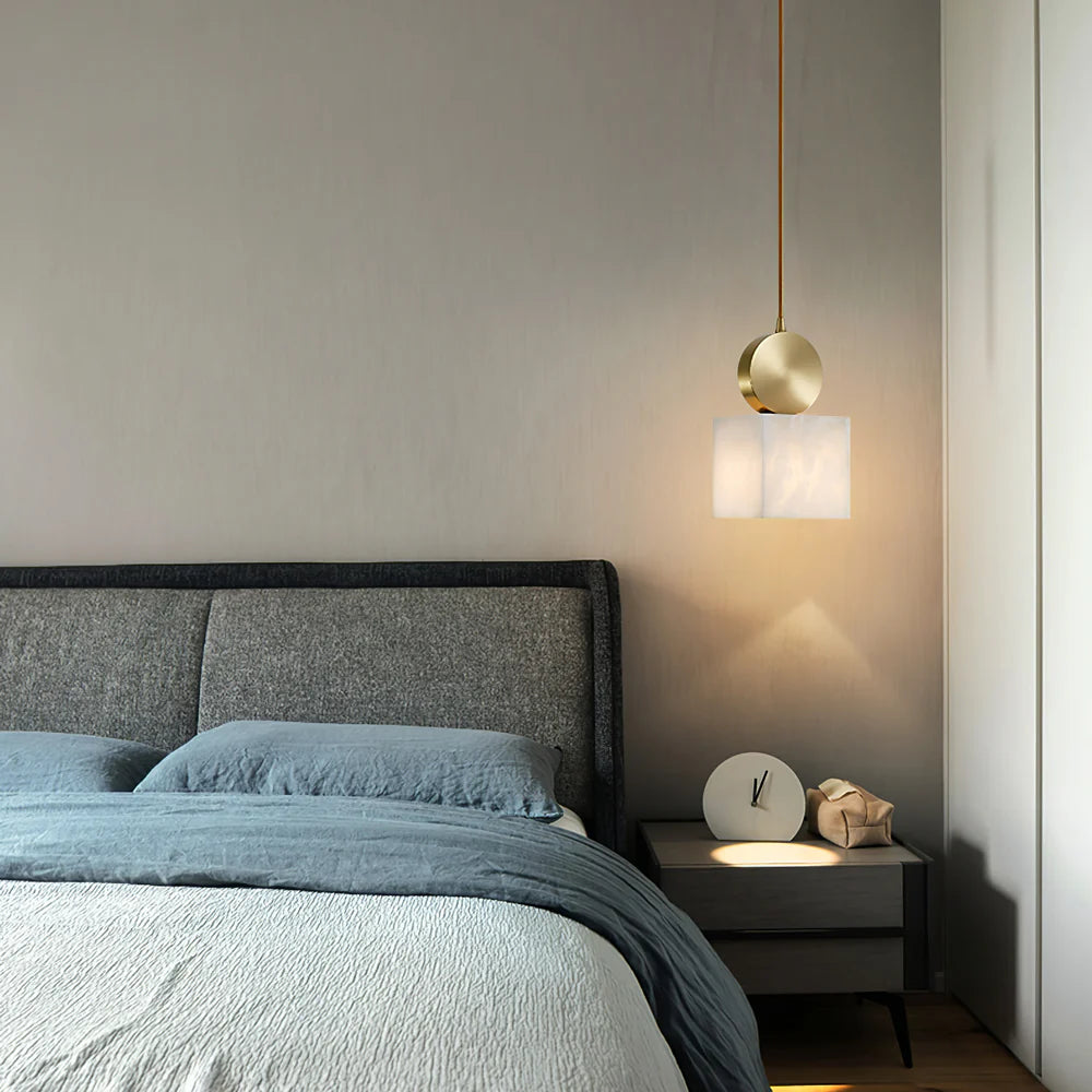 Etruscan Alabaster Pendant Light - Yiarolight