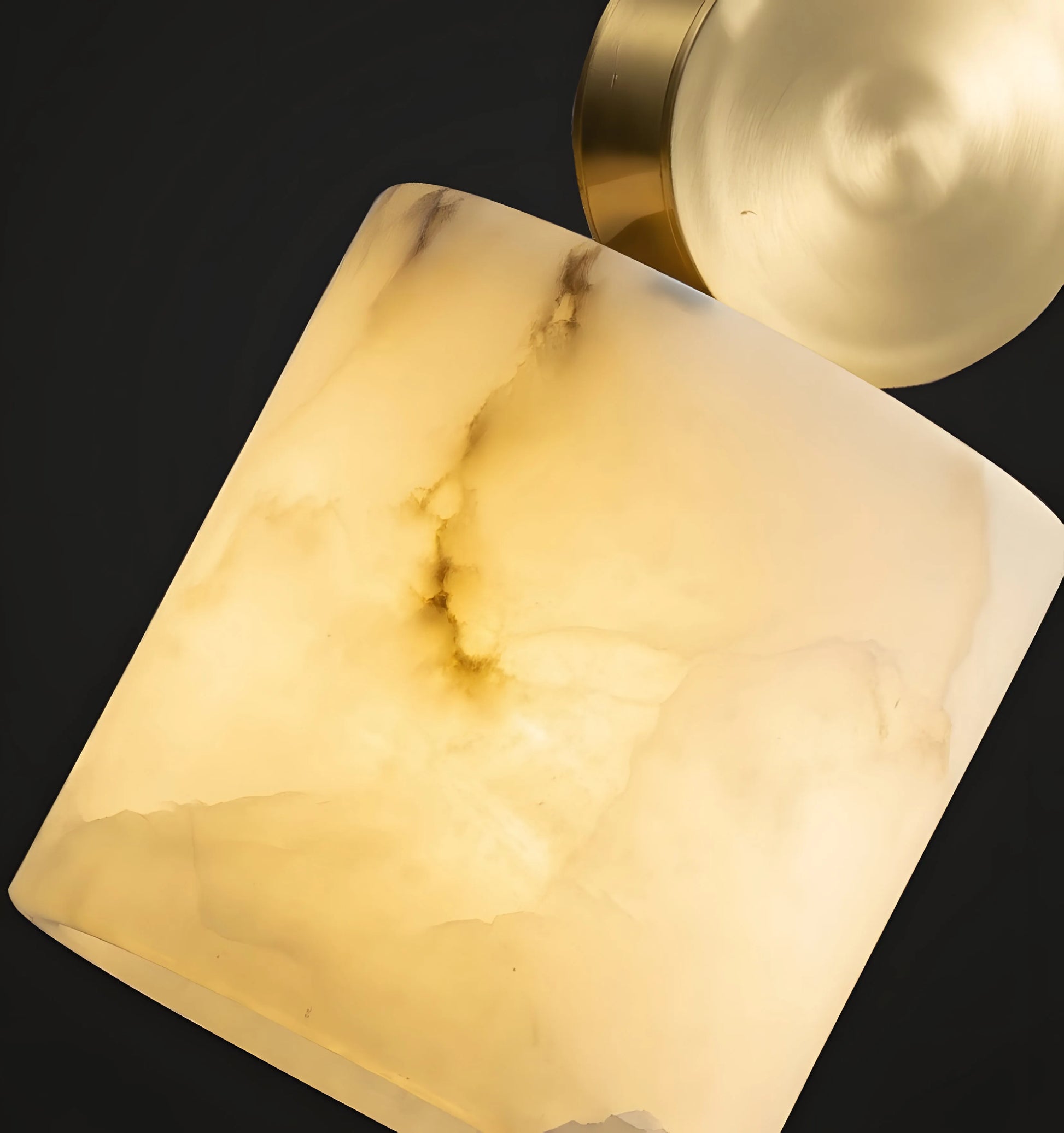 Etruscan Alabaster Pendant Light - Yiarolight